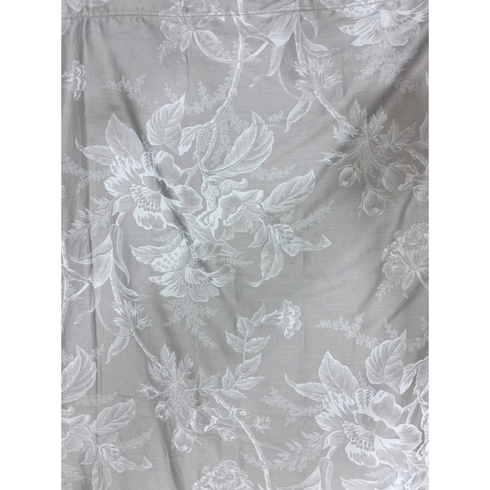 Yves Delorme Paris Aurore Floral Organic Cotton Euro Pillow Shams Set of 2 - Picture 6 of 11